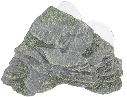 SUPVOX Turtle Basking Platform Suction Floating Island for Aquariums Hideout Playground for Turtles Lizards and Other Reptiles Multi Functional Tank Decor