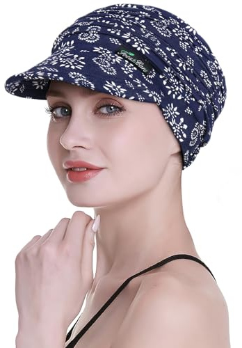 FocusCare Soft Chemo Scarves for Women, Bamboo Baseball Cap, Turban for Hair Loss