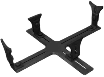 DuskHaven Model Airplane Painting Stand Adjustable Design Aircraft Painting Stand Base Holder Paint Rack Modeling Tool DIY Projects Universal Modeling Tool Suit, Black