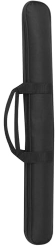 WHAMVOX Bolsa para Flauta de Bambú, Bolso Portátil Acolchado para 2 Flautas, Tela Oxford Negra, Estuche Compacto y Ligero para Transporte Escolar y Uso Exterior