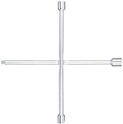 Cofan Chiave a croce per veicoli leggeri | Chiavi a croce rinforzata per montare le ruote | Dimensioni: SW 24, 27, 32 e 3/4