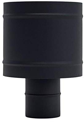 SOMBRERO ANTIRREVOCO EXOJO PARA ESTUFA PELLET VITRIFICADO (80 Milímetros Diámetro)