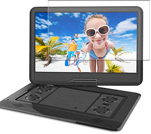 Vaxson Anti Lumière Bleue Film Protecteur d'écran en Verre Trempé, compatible avec WONNIE 15.6 Portable DVD Player [Zone Active Uniquement] 9H Screen Protector Guard