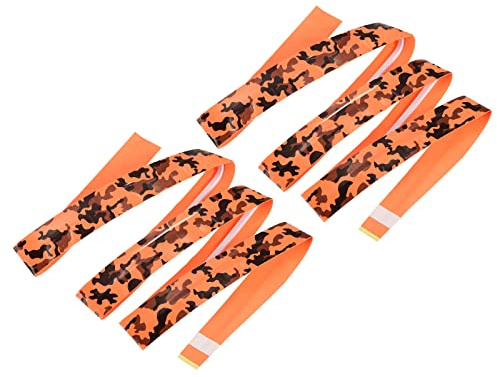 PATIKIL 2 Lot Raquette SurGrip Camouflage Motif Orange
