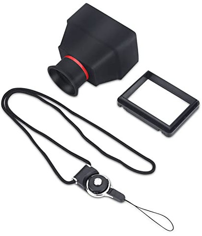 Hoodman for LCD, 3.2inch LCD Viewfinder 3X Magnifier Accessory DSLR Mirrorless Cameras + camera viewfinders