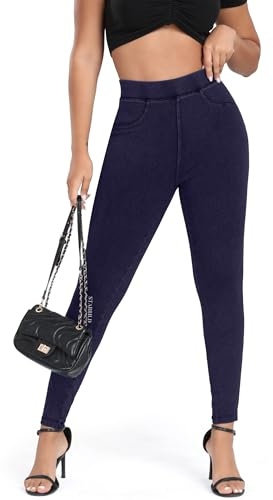 STARBILD Vaqueros para Mujer Slim Fit, Jeans Cintura Alta Push Up Skinny