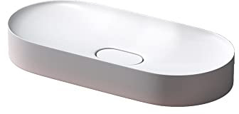 Mai & Mai Vasque à poser blanc mat 71cm lavabo salle de bains lave mains avec revêtement Nano Col826