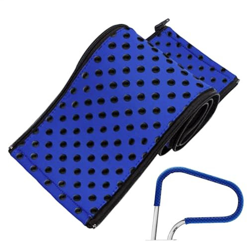 Pool Cover in Ground, Pool Handrail Cover, Slip-Sof Ladder Railing Zip Handle Cover, Safety Accessories for Pool Safety Accessories for Seniors, Swimming Lovers, Teens