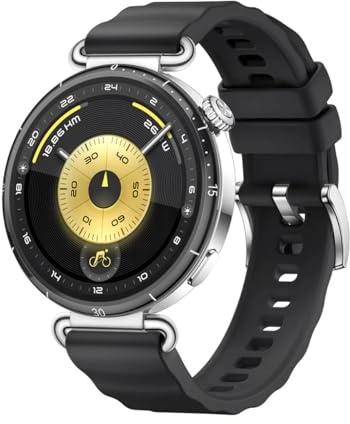 HUAWEI WATCH GT 6 GPS 41mm Smart Watch, AMOLED Touchscreen, up to 14 days battery life, Cycling, 100+ Sports Mode, iOS & Android Compatible, All-day Health Monitoring, Emotional Wellbeing, Black