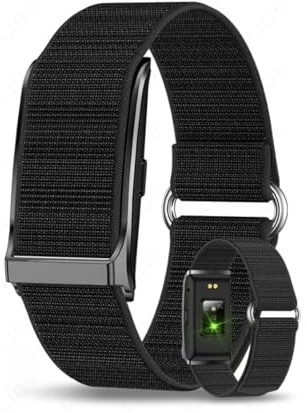 Diyeeni Smart Armband, Bärbar Aktivitet & Fitness Tracker Band, 24 Timmars Sömnspårare, 10 M Vattentät, Smart Armband med App, 127 Sportlägen, Bekväm Att Bära (Svart)