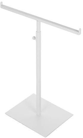 TOMETURE Espositore Regolabile per Borse e Organizer da Terra in Acciaio Inox Resistente Ganci Lisci per Negozio e Uso Domestico, Portaborse Multifunzionale Salvaspazio, Supporto