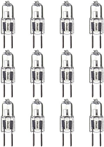 Lumens, 12 Volts, GY6.35 (Bi-Pin) Base, Clear, 2000 Hour Life Span,