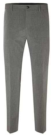 SELETED HOMME Slhslim-Liam TRS Flex Noos Pantalon de Costume, Mélange de Gris Moyen, W46