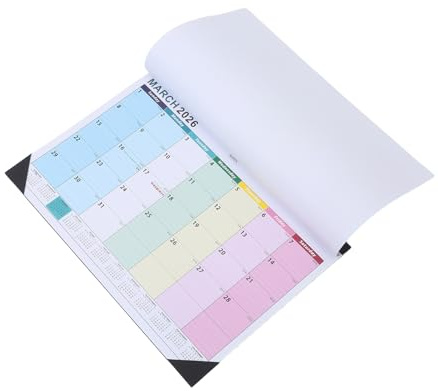 NIYANGLE Calendrier Mural Horizontal Mois Planificateur avec Vacances Internationales et Grand Espace Notes pour Bureau Maison