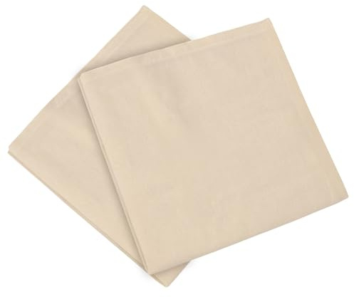 COEWUR 2 Piezas Colador de Telas Filtrantes 95 x 95cm Cheese Cloth Paño de Queso Reutilizable Colador Tela de Algodon Gasa Colador Paño de Algodón para Queso bayas Leche Mantequilla