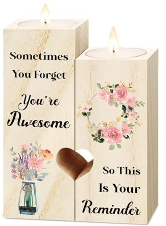 Gifts for Women,Friends,Mum, Birthday Friendship Gift for Her Candlestick, Graduation, Inspirational You are Awesome Proud of You Presents for Bestie Men