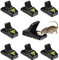 Diompirux 8 PCS Trampa Profesional, Segura y Tramps Ratón Clip Reutilizable, Alta sensibilidad atrapa y Mata inmediato, Fácil Usar Trampas, Seguro para niños y Mascotas, para Interiores y Exteriores