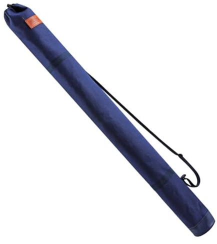 Borsa da Pesca Pieghevole in Tela, Custodia per Attrezzatura e Canna da Pesca, Custodia da Viaggio e Campeggio per Ombrello