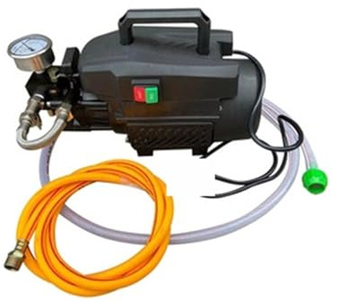 Bomba eléctrica de prueba presión, pequeña máquina portátil prensado tuberías agua PPR, bomba for calefacción por suelo radiante Instrumento de medición(A)