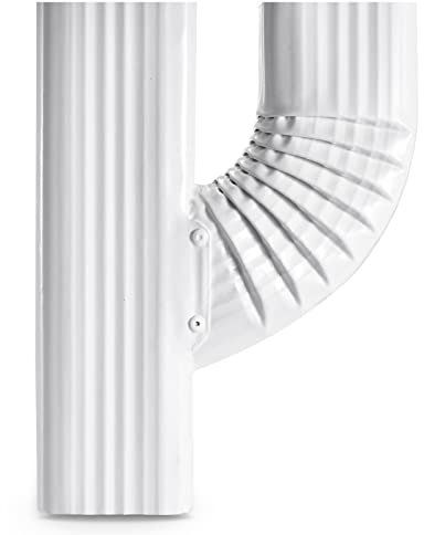 VYH Downspout Gutter Y Connector 2x3 Upright High Gloss White