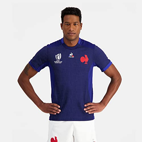 Le Coq Sportif FFR XV Maillot Replica SS CDM M pblue in, Camisetas,