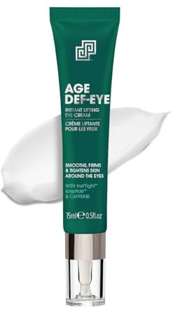 Shakeup Cosmetics Men’s Eye Cream for Dark Circles & Puffy Eyes & Wrinkles | Instant Lifting & Firming Formula with Peptides, Caffeine & Squalane | Hydrating Anti-Ageing Under Eye | Age Def Eye 15 ml