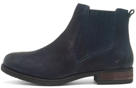 Hush Puppies Women's Edith Boot, Navy, 6 UK