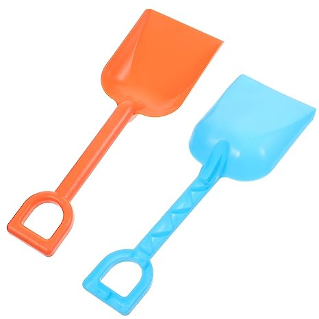 SOIMISS 2 Pièces Jouets De Pelle De Sable Plage Petit De Plein Air Pelles Enfant Creuser des Jouets De Pelle à Sable Jeu De Sable PP Couleur Aléatoire