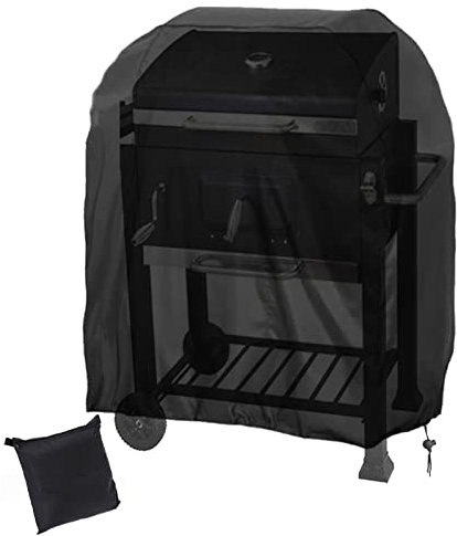 Timisea Grill Abdeckhaube, 77 * 70 * 110cm Grillabdeckung,Gasgrill Abdeckplane,420D Oxford Gasgrill Abdeckplane,Wetterfest Grillabdeckung, Wasserdicht, reißfest, UV-Schutz Grill Abdeckhaube