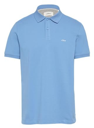 s.Oliver Poloshirt aus Baumwollpiqué Royalblau XL