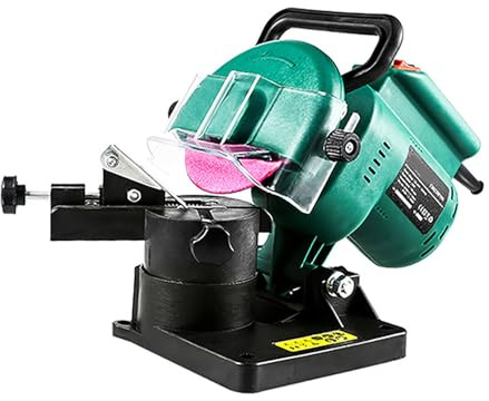 Afiladora Eléctrica para Cadenas De Sierra, Afiladora Universal para Motosierras De 220 W, Ajuste De Ángulo De 0-35° Y Velocidad Nominal De 7500 RPM, para El Afilado De Diversas Cadenas
