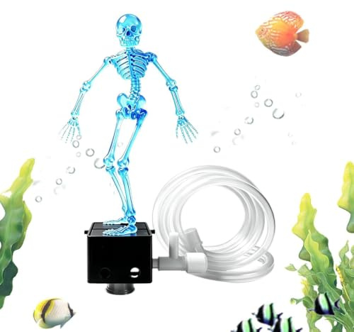 Akvariebubbler Verklighetstrogen Interaktiv Mittpunkt I Harts Med Rörliga | Lysande akvarieluftbubblare för klassrum kontor vardagsrum sovrum barnrum samt för både sötvatten och saltvatten