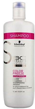 Bonacure Color Freeze Silver Shampoo, 1000 ml