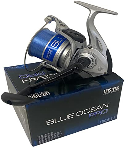 Blue Ocean Pro 8000 FD Moulinet de pêche en mer Ligne bleue 80