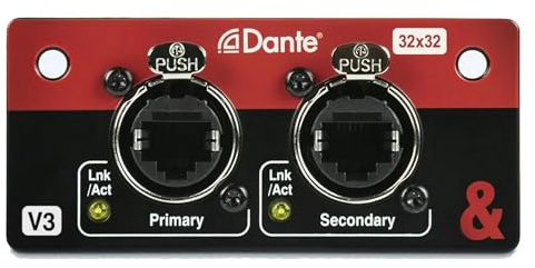 Allen & Heath SQ Dante 32 32 x 32 SQ Series Dante Card