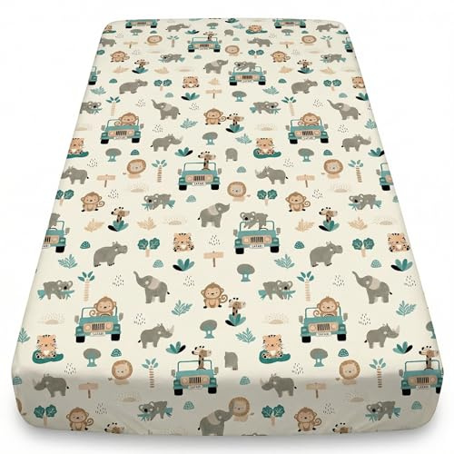 Baby Safe Lenzuola Lettino Neonato 60x120 con Angoli - Coprimaterasso Lettino 60x120 in 100% Cotone Certificato Oeko-Tex - Coprimaterasso Culla Neonato Made in Europe