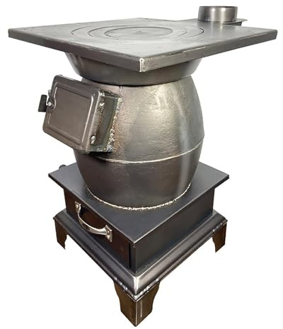 STWBHW Cast Iron Wood Burning Stove,wood Burning Stoves For Home,Cast Iron Wood Stove,Wood Stove Indoor For Home Heating Cooking,Cast Iron Wood Burning Stove Portable Wood Stove Camping
