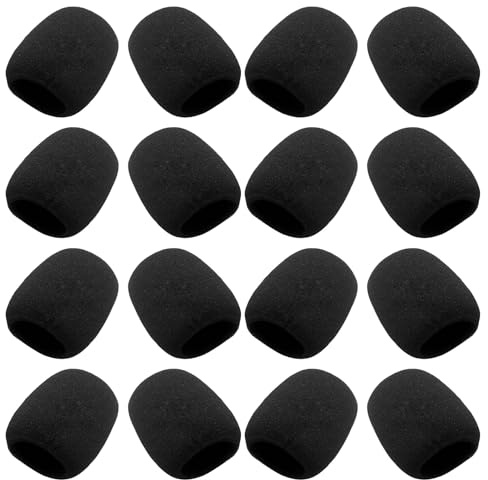 Alipis 18 Pezzi Microfono Di Registrazione Filtro Anti-Pop Microfono Calzino Schermo Antivento Schermo Antivento