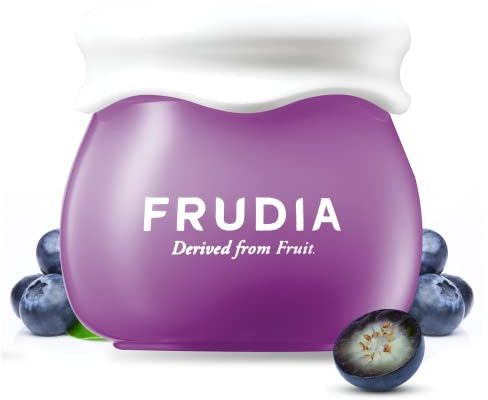 FRUDIA. Arándano Humectante Crema Intensiva Hidratante Mini. Extractos de Arándanos con Antocianina.