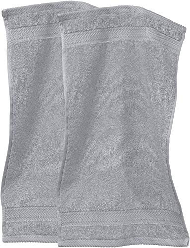 Erwin Müller Gästetuch Friedrichshafen 2er- Pack, 100% Baumwolle hellgrau Größe 30x50 cm - Premium-Qualität, unvergleichlich saugfähig, hautsympatisch, formstabil (weitere Farben)