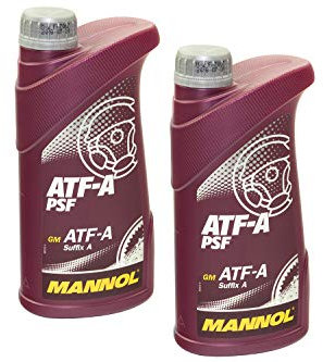 Hydraulikflüssigkeit Servoöl Getriebeöl MANNOL ATF-A PSF 2 Liter