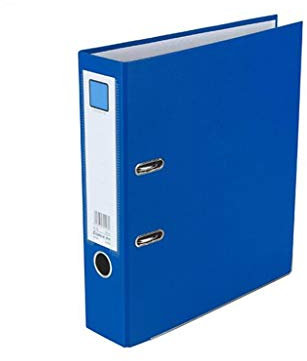 TGRTY Zwischenablage für Bürobedarf Office Stationery Cardboard Folder Doppelordner Multifunktionale Datenschiene Haltbarer Clip mit niedrigem Profil (Color : Blue)