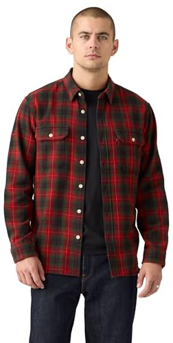 Levi'S Jackson Worker Calvin Plaid Rhythmic Red, Calvin Plaid Rhythmi, S