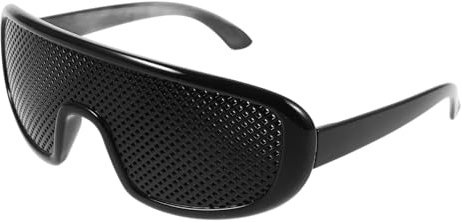 Alipis Lochbrille Pinholes Brille Aus Kunststoff Leicht Komfortabel Modisch Für Dekoration Und Sehkraftverbesserung Tragbar