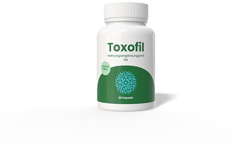 Toxofil – Formule végétale avec extrait de café vert & framboise | 60 gélules – 450 mg