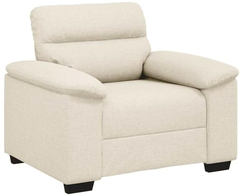 Gecheer Divano Lounge 60 cm in Lino, Design Elegante, Struttura Stabile, Assorbe Umidità, Regola Temperatura, Punto Focale Casa