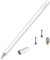 Mixoo Stylets pour écrans tactiles, Stylet pour iPad, Stylet Universel pour Tablette Tactile capacitif avec Capuchon magnétique pour Android iPad Pro/Mini/Air/iPhone/Microsoft - Blanc