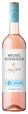 Michel Schneider Merlot Rosé Lieblich Alkoholfrei (1 x 0.75 l)