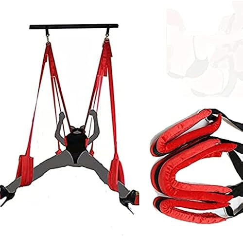 BalançOire Multifonctionnelle en Nylon Rouge Kamieeg, pour Les Loisirs Et Le Divertissement en Plein Air.