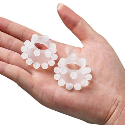 Sex Toys Anelli Pene 2 Pezzi, Anello per Pene da Uomo in Silicone Sexytoysys Uomo Coppia Cock Ring Sex Toy Anello del Cazzo, Giocattoli per Adulti per Uomini